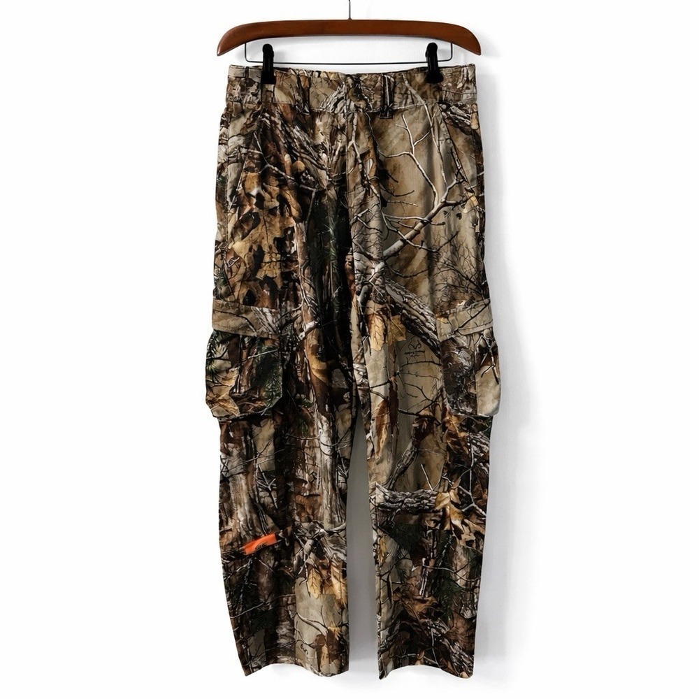 SHE Women's Camouflage Hunting Cargo Pants Polyester Brown Beige Green Size M